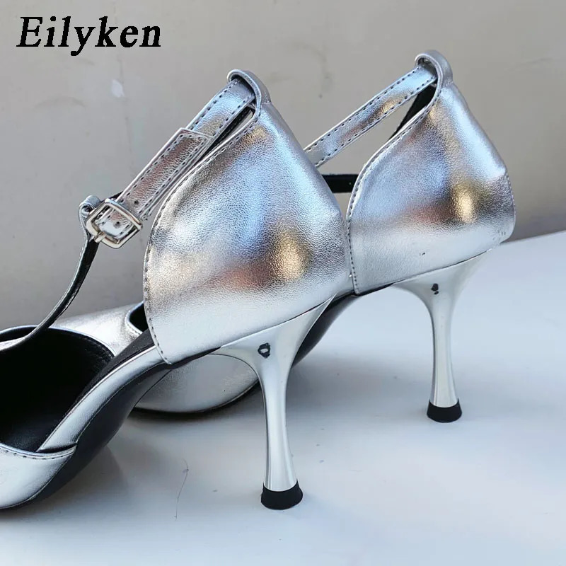 Eilyken Spring Autumn Women Pumps Shoes Fashion Pointed Toe Ladies Elegant Hollow Out Sandals Zapatilla De Muje 250614