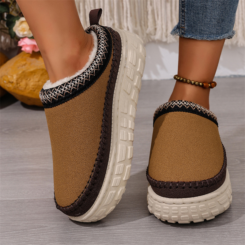 hot free shipping designer slippers for woman Indoor outdoor keep warm cotton shoes classic black white Plush sandals