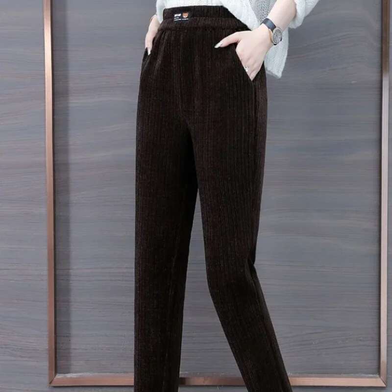 Slacks Female Trousers Korean Fashion Womens Pants Straight Leg Harajuku High Quality G Xxl Casual One Size Outfits Autumn 90s