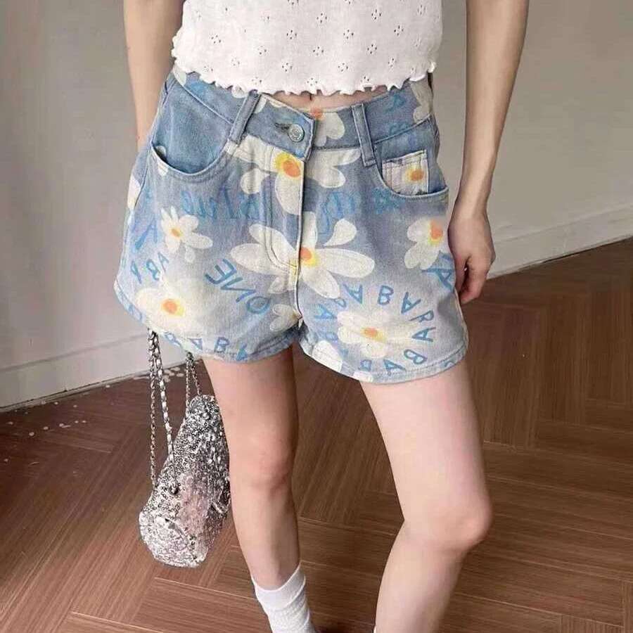 Female Short Jeans Pants Print Womens Denim Shorts Summer Jorts Design Wholesale Offer Original Hot Kpop Outdoor Low Price Hot