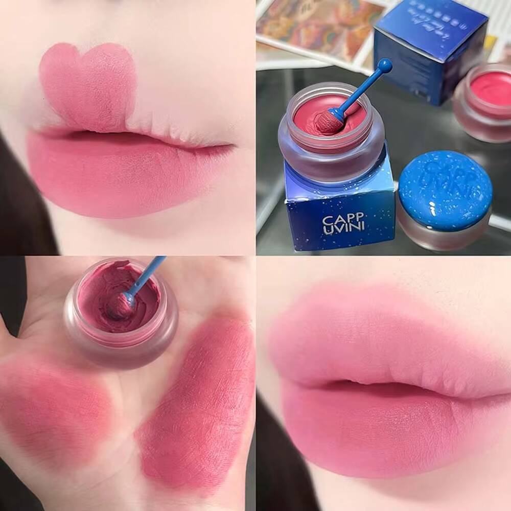 Slightly Drunk Rose Canned Mud Mist Lipstick Moisturizing Velvet Matte Mousse Solid Lip Gloss Rouge Cream Tint Lips Makeup happy