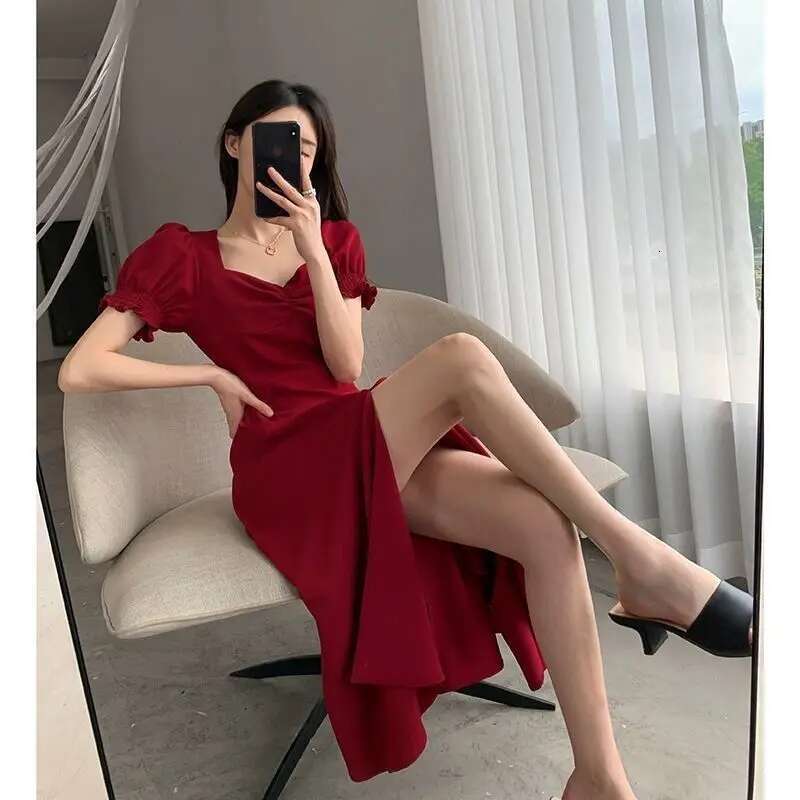 Woman Dress Midi Dresses for Women 2024 Evening Birthday Clothes Party Prom Sensual Sexy Cheap Casual Cotton Y2k Luxury Harajuku