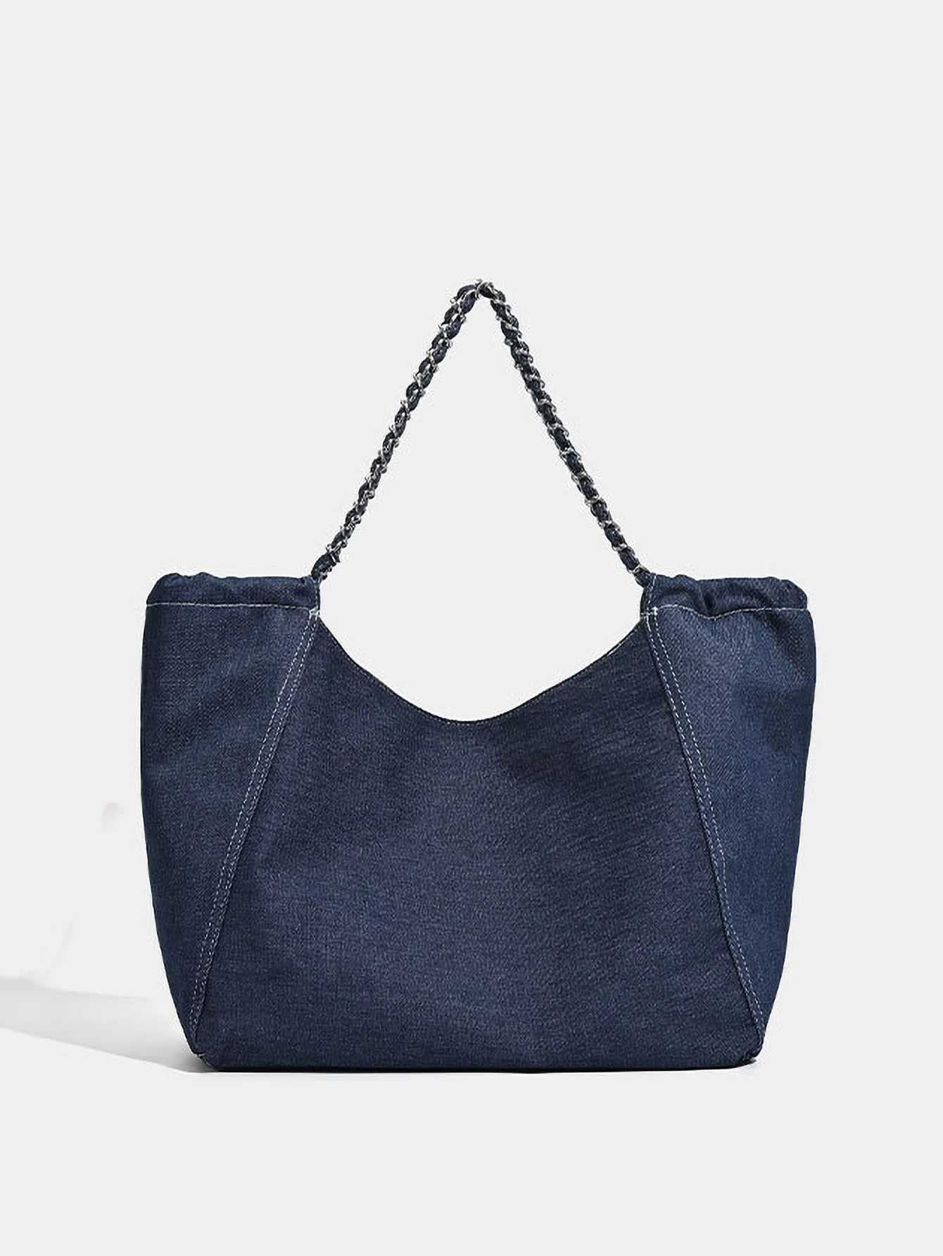 Fashionable kanvas anta byk kapasiteli apraz anta gnlk ie gidip gelme antas zincir askl omuz antas XJ2520616