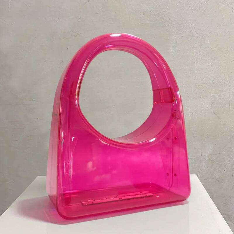 Women's Bags Designer Ladies Clutch Evening Bags For Women Designer Handbag And Purses New In Acrylic Transparent Box Chain Strap Shoulder