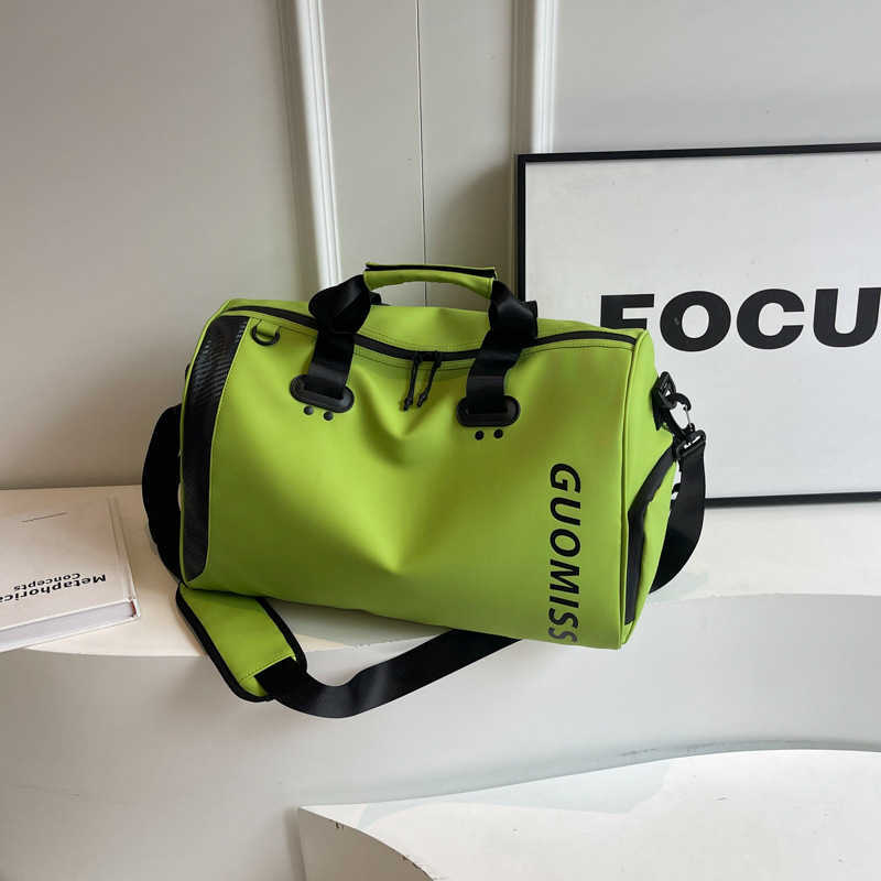 New Model Shoe Compartment Large Capacity Travel Bag Handheld Dry Wet Separation Gym Bag Short Trip Travel Bag Luggage Bag