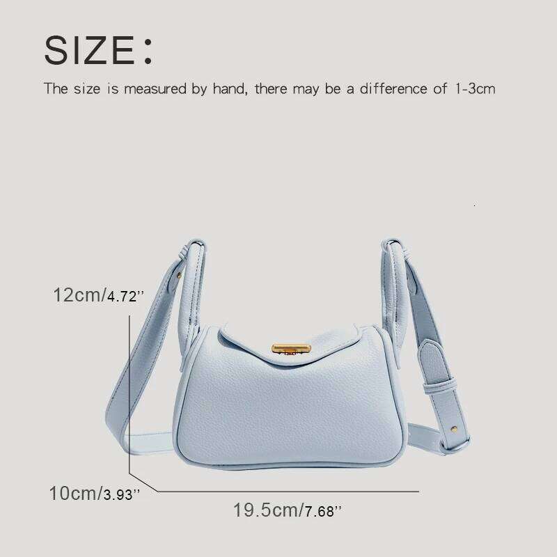 Women's Bags Designer Classic Mini Pillow Bags For Women Designer Handbags Purses New In PU Lychee Pattern Top Handle Wide Strap Shoulder