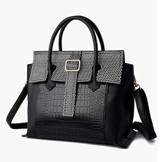 Hot Selling Brand Crocodile Pattern Leather Handbags Designer High Quality Alligator Large Capacity Lady Totes Shoulder Crossbody Bag