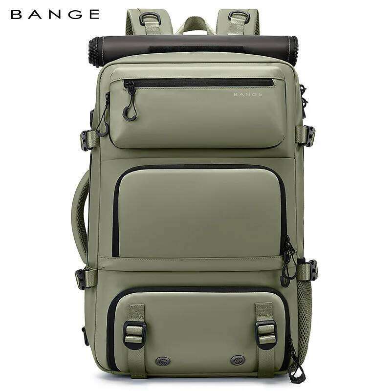 Bange Travel Bag For Men Large Capacity Femal Business Backpack With Shoe Compartment Waterproof Anti-Theft Backpacks