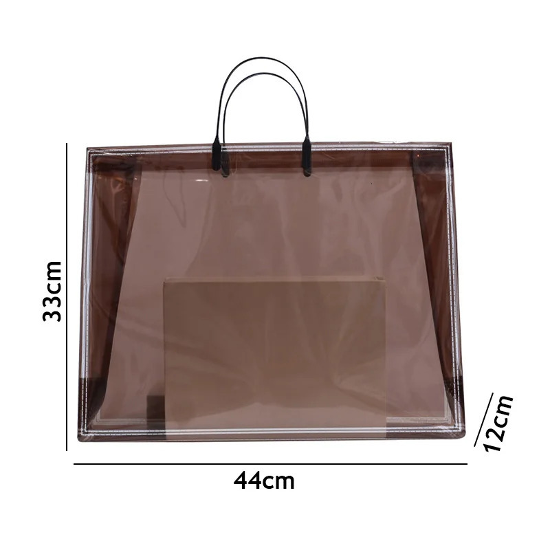 Handbag Tote Bag Storage Bag Shopping Pouch Shopping Bag Clothing Bag Eco Bag Reusable Transparent Waterproof PVC Casual 250616