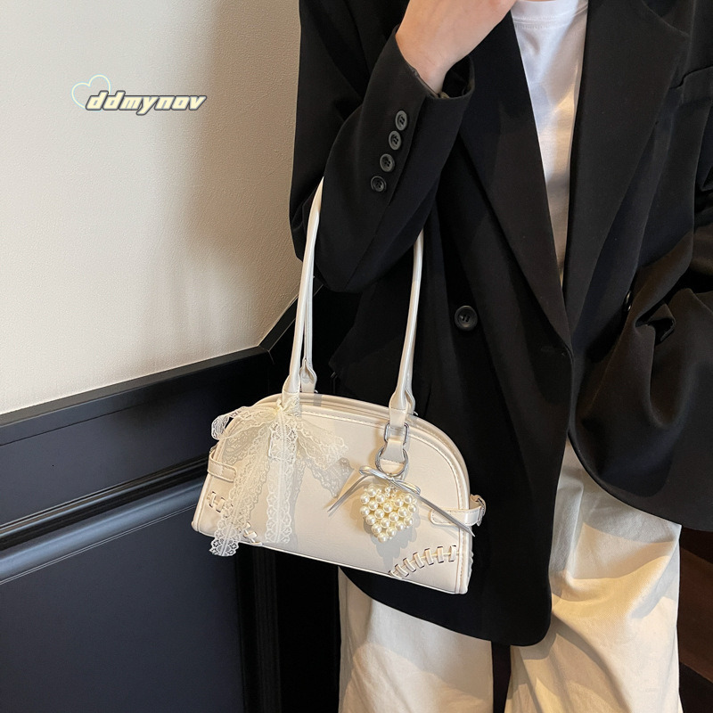 Trendy Single Shoulder Handheld Large Capacity Women, Light Luxury Fashion Casual Commuter Versatile Office Bag for Women ddmynov