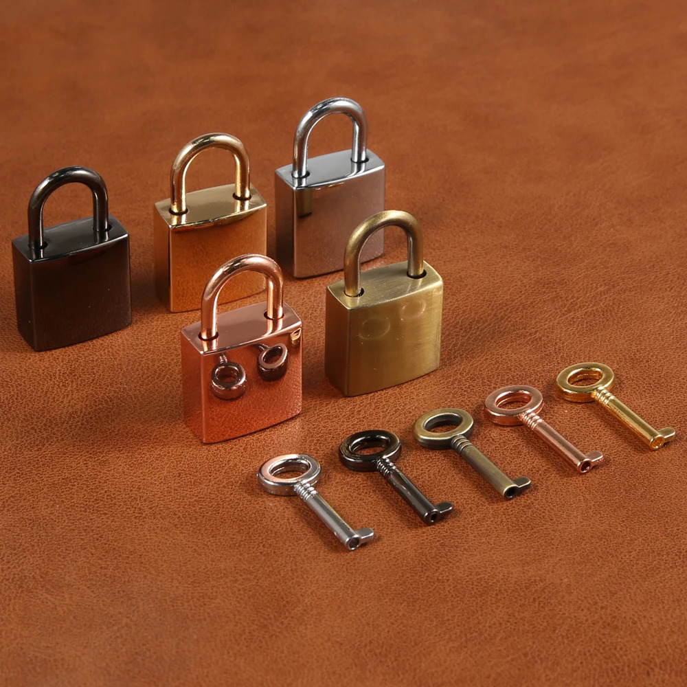 10PCS 21CM Vintage Padlock Key Lock With key for Jewelry Box Storage Diary Book Luggage Handbags Hardware Accessories 250616