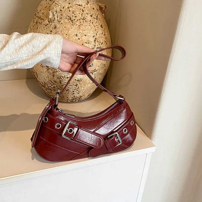 Women PU Vintage Top Handle Handbag Adjustable Strap Y2K Retro Stylish Underarm Bag for Daily Use and Fashion EventsXJ2520616