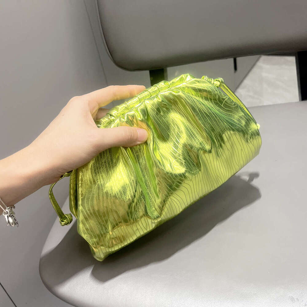 2024 New Gold Cloud Large and Small Woven Dumpling Handbag Shoulder Crossbody Women's Bag