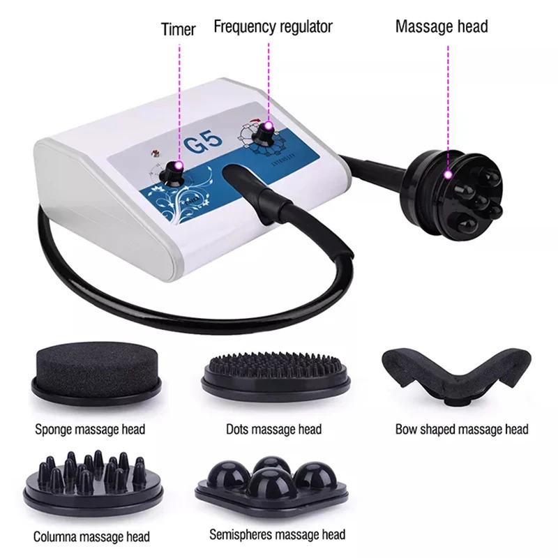 Massage Head Part for G5 Vibrating Body Slimming Machine Accessories Beauty Salon Home Use Weight Loss Tool 250605