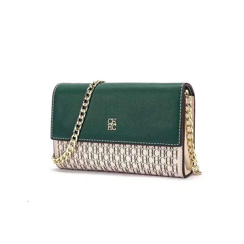 CH Exquisite Craftsmanship Light Design Temperament Women's Crossbody New 2024 Classic Chain Bag