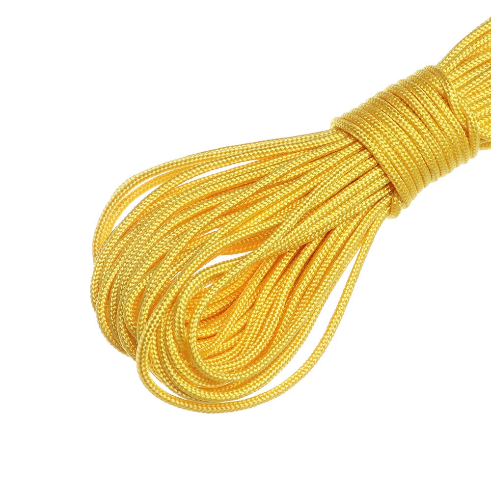 Diameter m Paracord 550 Rope 51020meters length Cord Tent Ropes Survival kit for Hiking Camping 10 Colors 250611