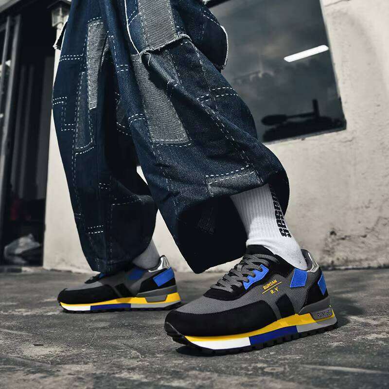 2024 Spring New Graffiti Men's Casual Designer Shoot Brand Forrest Gump Shoes Fashion Breathable Men' Sneakers