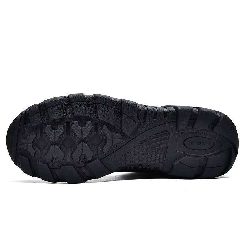 Factory Wholesale High-top Hiking Shoes Men's Non-slip Wear-resistant Waterproof Outdoor Climbing Boots