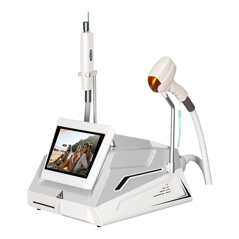 Soprano Titanium Hair Removal Professional 2 In 1 Diode Laser Pico Ipl Nd Yag Picosecond Laser Opt Hair Removal Tattoo Removal