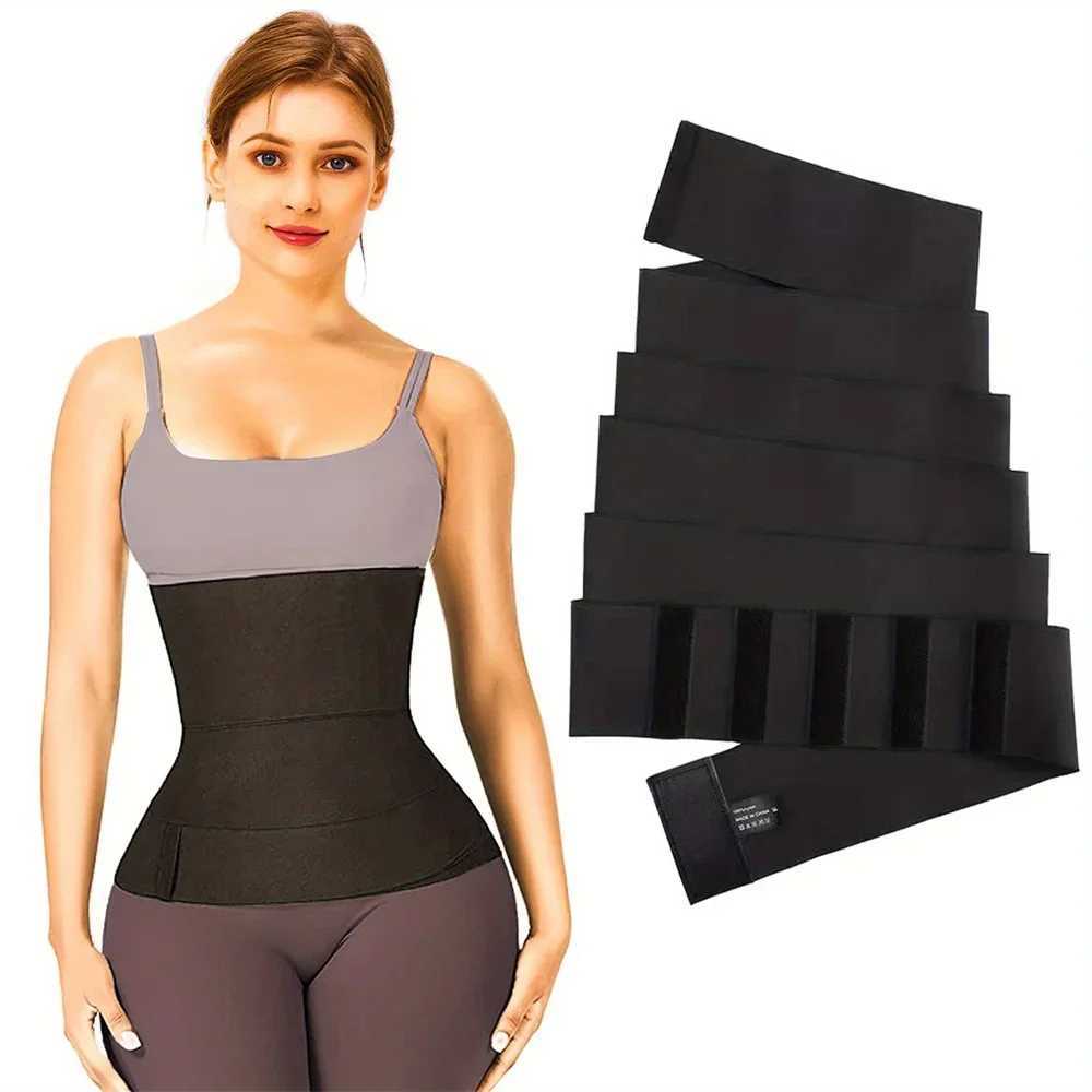 3M-6M Waist Trainer Body Shaper Sweat Slimming Belt Shapewear Women Belt Wrapssports And Fitness Abdominal Tightening Strap W250616