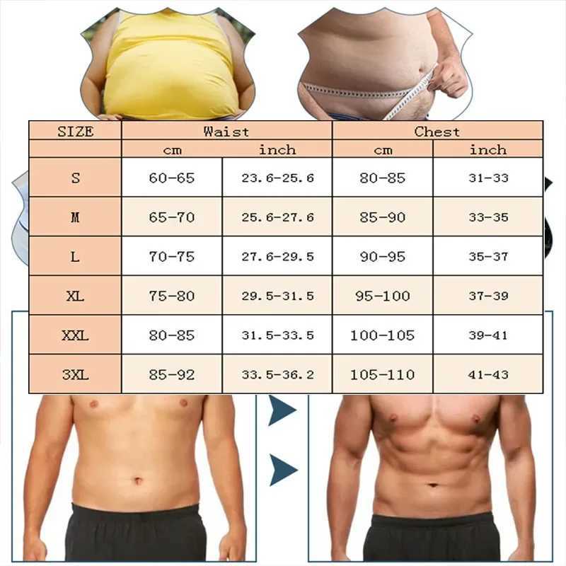 Aiithuug Men Sauna Suit Tank Top Waist Trainer Body Shaper Corsets Gym Sports Workout Silver Heat Trapping Sweating Suits Shape W250616