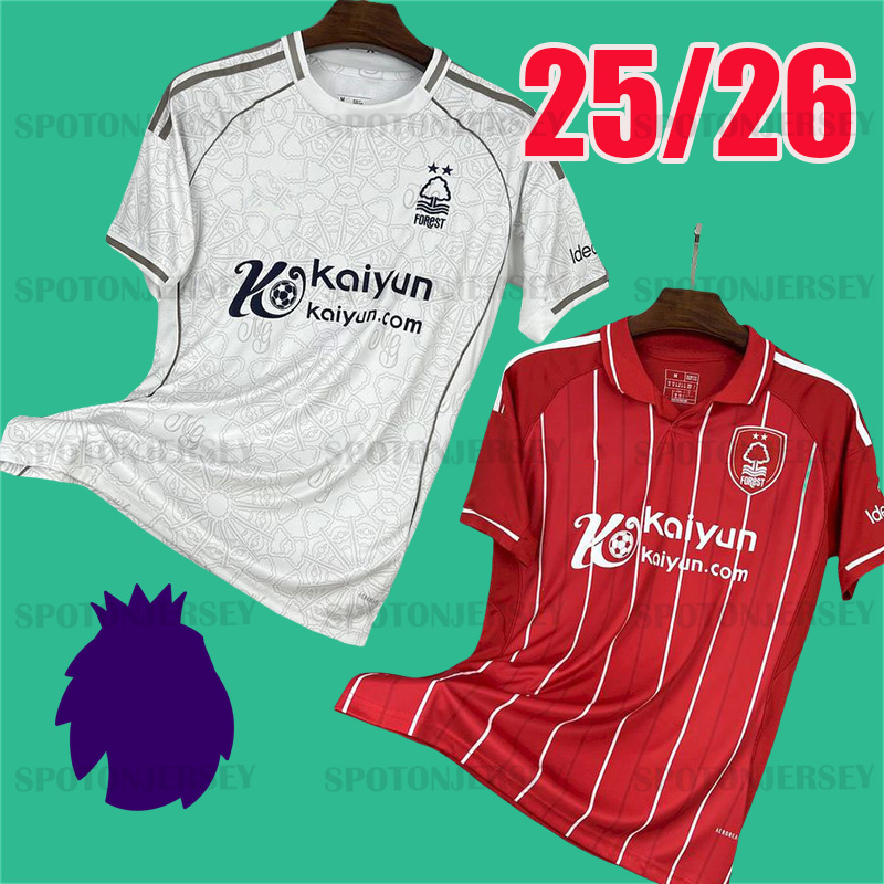 25 26 NottinghamS Forest shirts jersey goalkeeper WOOD GIBBS WHITE 2025 2026 Soccer Jersey FREULER GRABBAN DOMINGUEZ NFFC Football Shirt Men kids ELANGA Kits