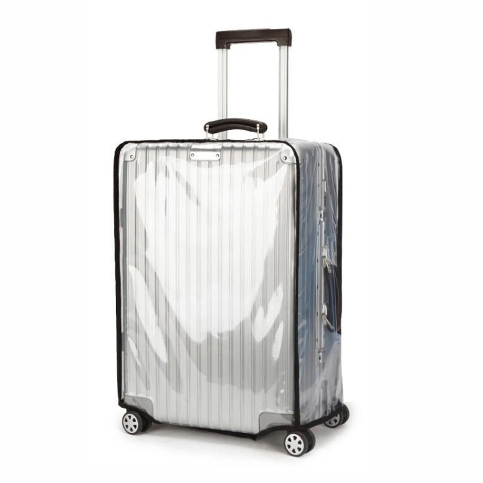 Suitcase Protective Cover Waterproof PVC Transparent Travel Luggage Protector for Wheeled 250615
