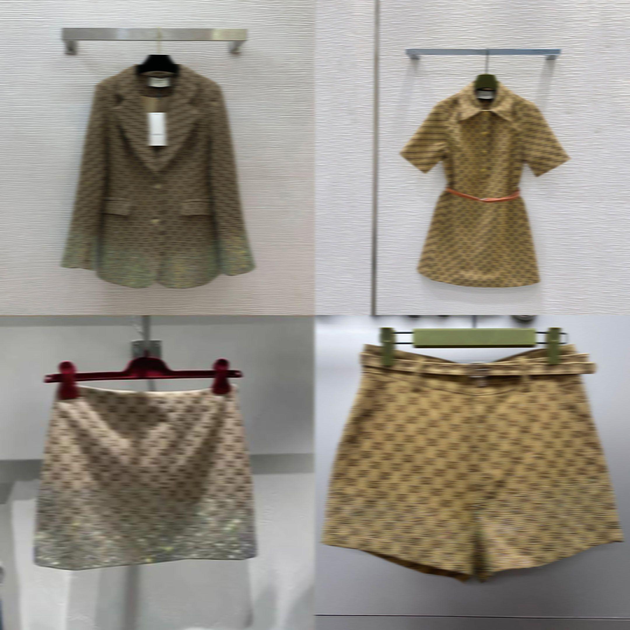 Designer Womens Two Piece Pants Blazer Women Full Letter Jacket Fashion Luxury Skirt Casual Slim Shorts With Belt Women