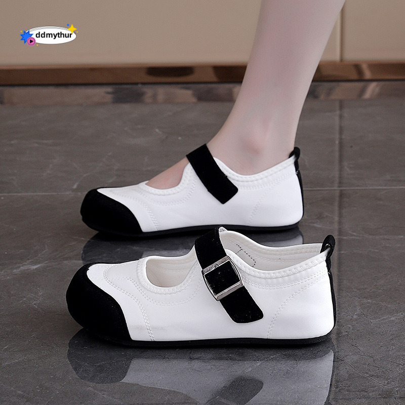 Sandals 2025 Spring and Autumn New Fashion Casual Niche Closed-Toe Flat Mary Jane Shoes for Women XT-179 ddmythur