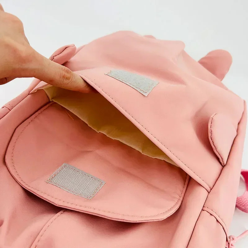 Fashion Children School Bags Bunny Portable Backpacks Kids Travel Rucksacks Cute Boys and Girls Book Backpack Chest Bag 250615