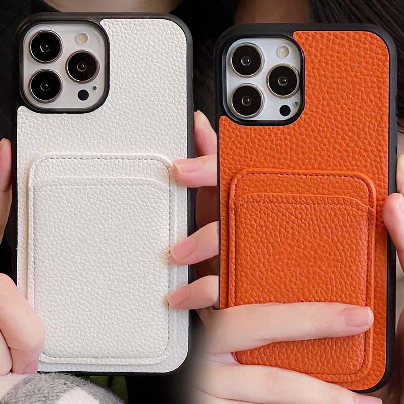 Designer Cell Phone Case for IPhone 14 Pro Max 13 12 11 15 15pro 15promax 15plus Fitted Cases Fashion Phones Cover with Card Holder