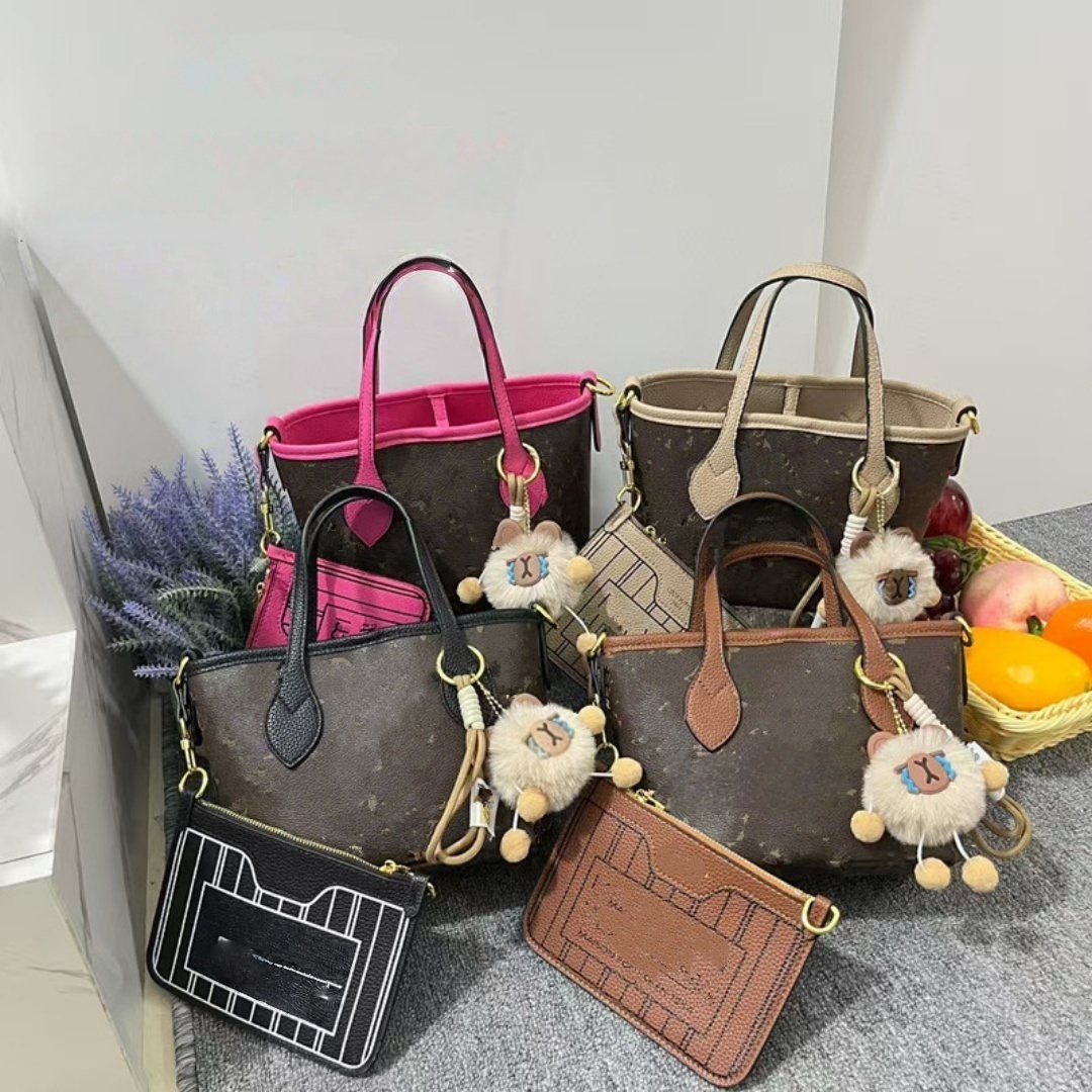 Totes bag Leather bag Fashion Totes Shoulder Bags Designer Drawstring wallet purses crossbody handbag designers women luxurys handbags Brown bag