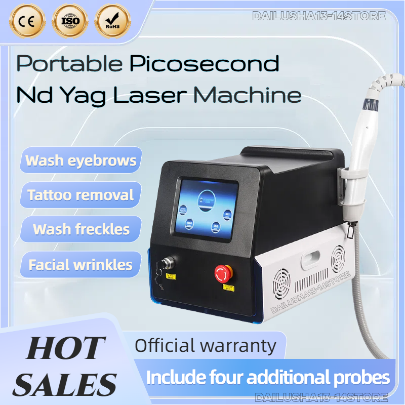 Q Switched Nd Yag Laser Professional Picosecond Laser Tattoo Removal Spot Removal Machine