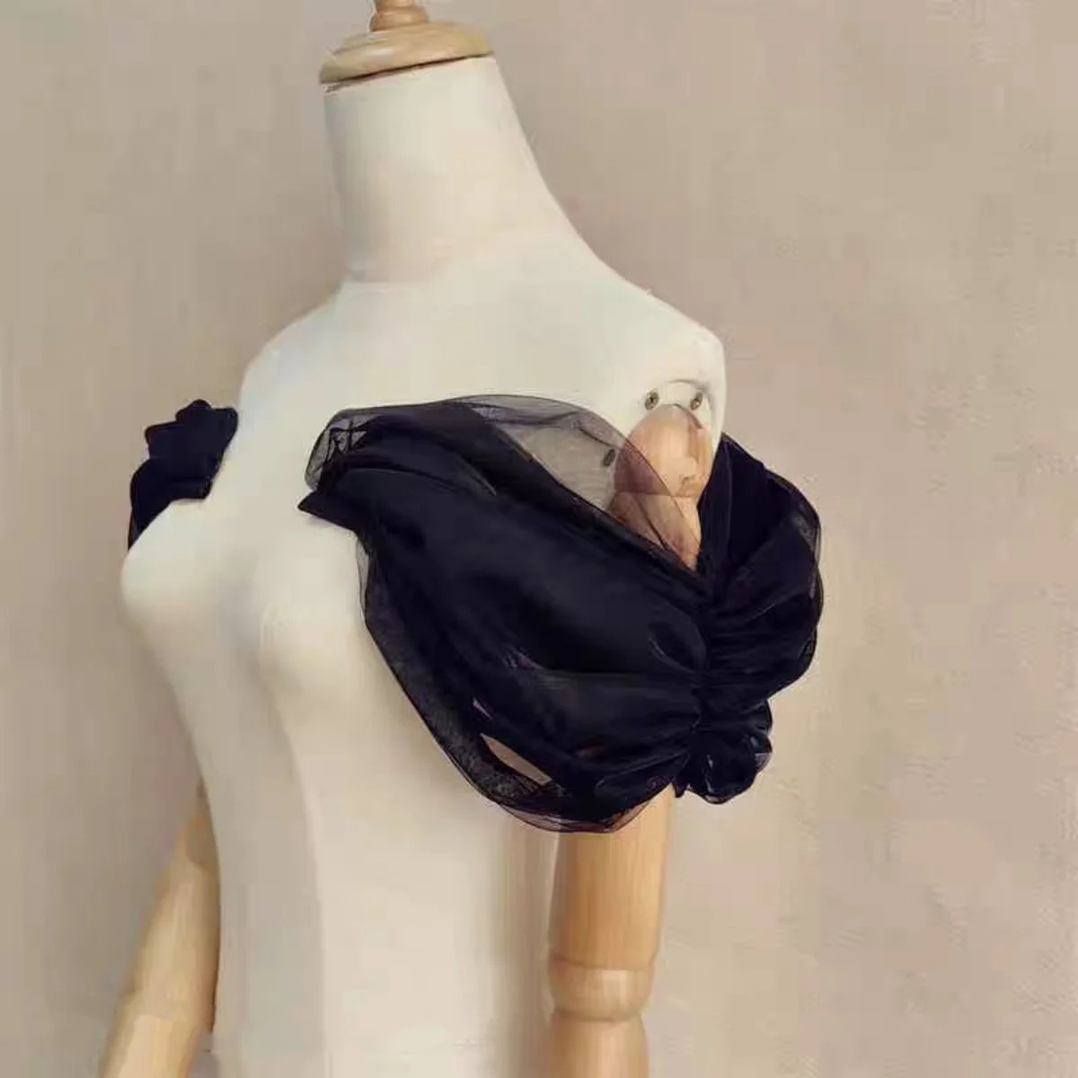 Bridal Sleeves Detachable Shoulder Straps off Shoulder Sleeves Womens Wedding Dress Accessories Multi Colored Shiny Color250616