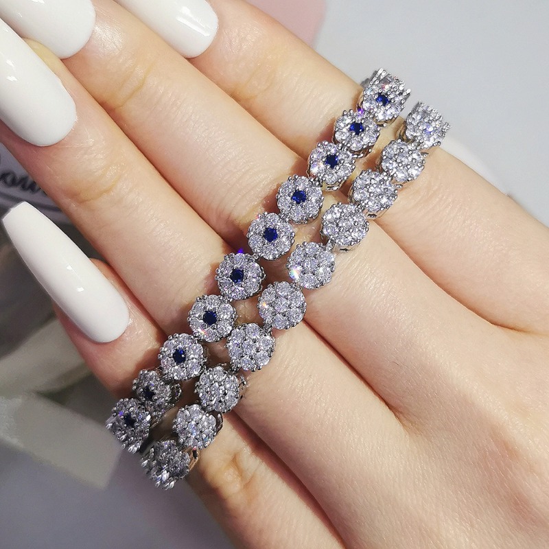 Elegant Womens 18k Gold Plate Jewelry: Fully Encrusted with Real Diamonds & Genuine Zircons