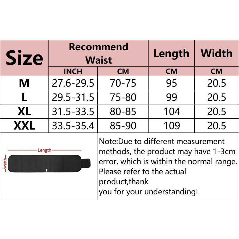Men Waist Sauna Slimming Shapers Workout Trimmer Belt Weight Loss Sweating Bands Wrap Fat Burning Tummy Control Shapewear Girdle W250616