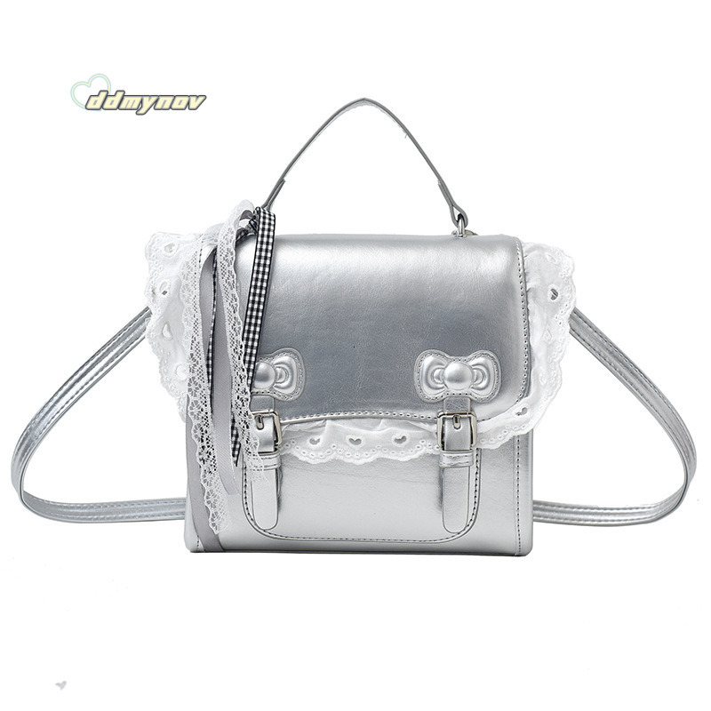 Academy Simple Backpack for Women 2025 Spring Summer Korean Sweet Style Versatile Casual Commuter Shoulder Crossbody Bag ddmynov ddmynov ddmynov
