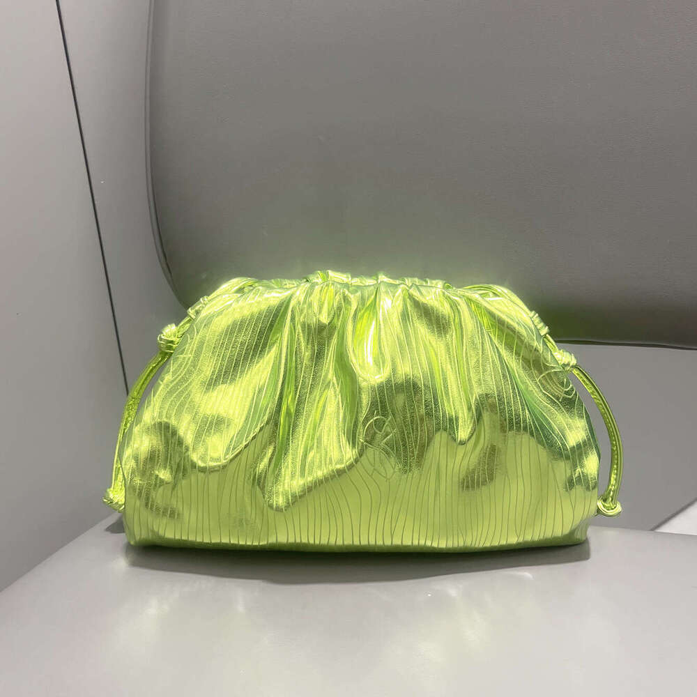 2024 New Gold Cloud Large and Small Woven Dumpling Handbag Shoulder Crossbody Women's Bag