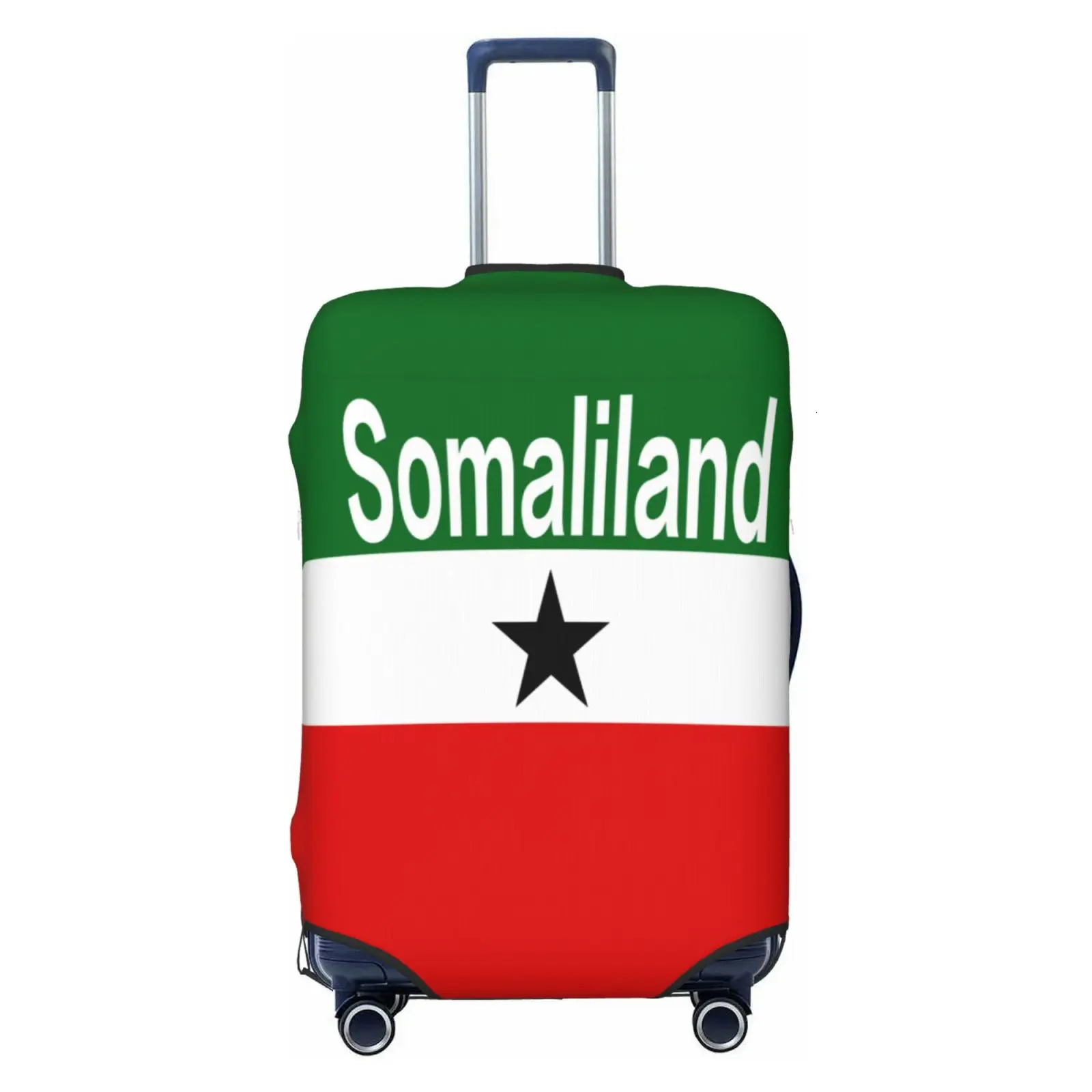 Travel Luggage Cover Elastic Baggage Suitable Flag Of Somaliland Suitcase Dust Accessories 250615