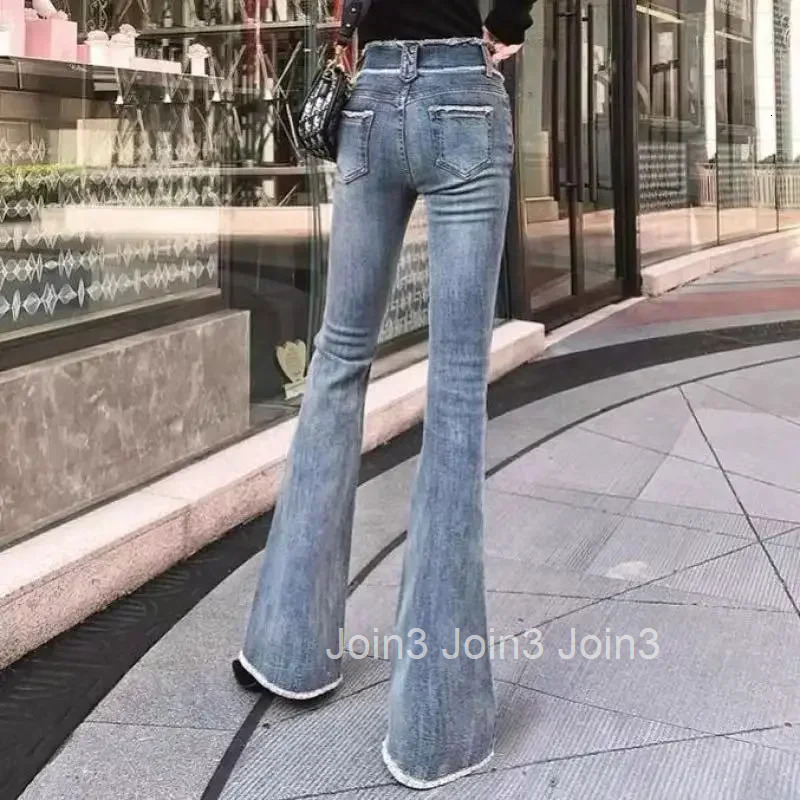 Retro Skinny and Capris Trousers Slim Fit Cowboy Pants for Woman Harajuku Fashion Vibrant Trend 2025 Z R A Womens Cropped Jeans
