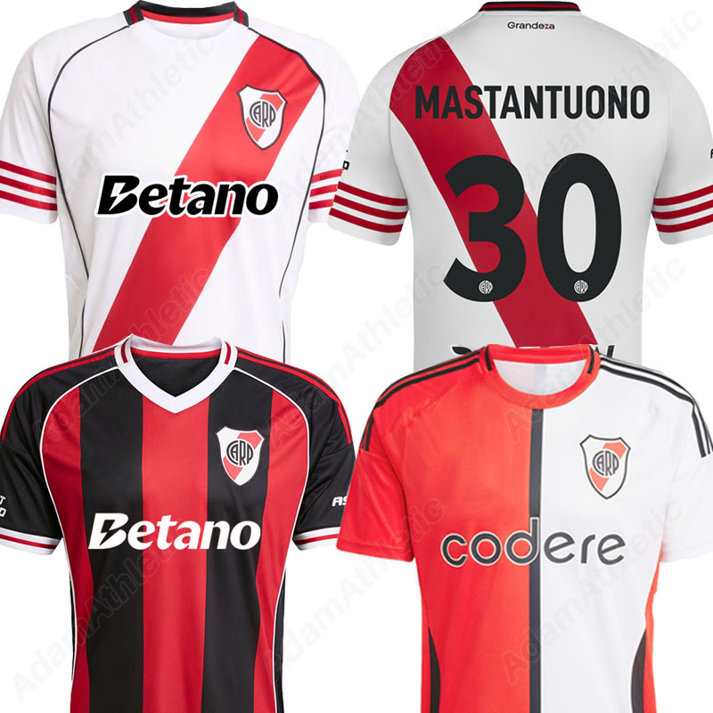 jerseys 25 26 MASTANTUONO LANZINI River Plate football shirt 2025 M.BORJA MARTINEZ QUARTA soccer jersey kids kit