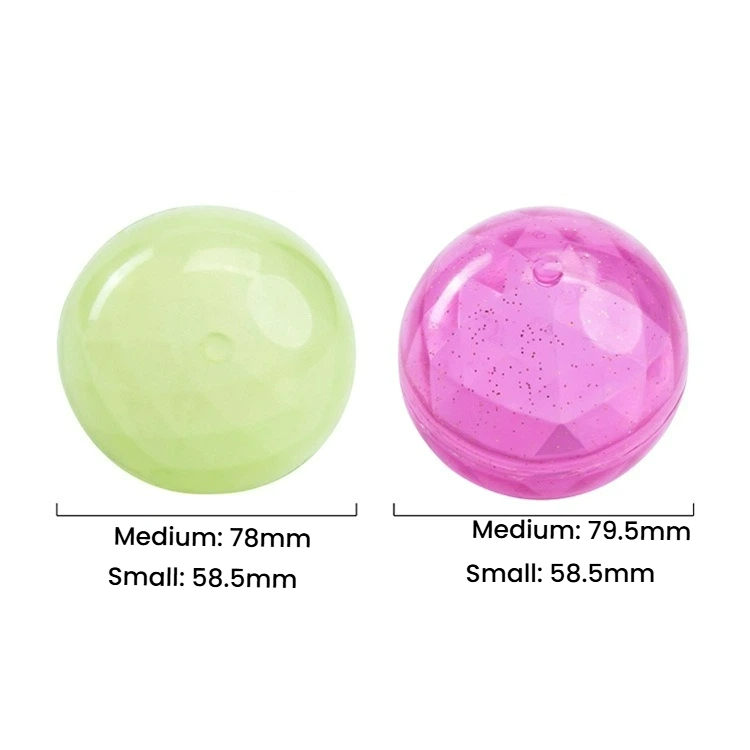 Interactive Glow-in-the-Dark Dog Ball - Medium & Small Sizes Available
