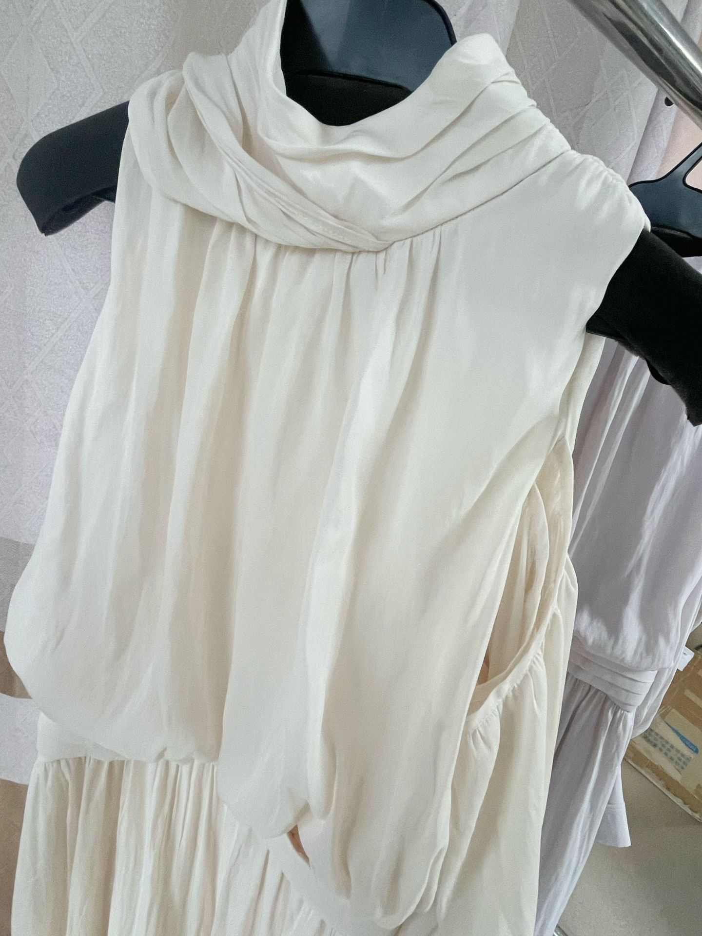 XR172 New style small fresh Japanese style S home off-shoulder puff sleeve waist