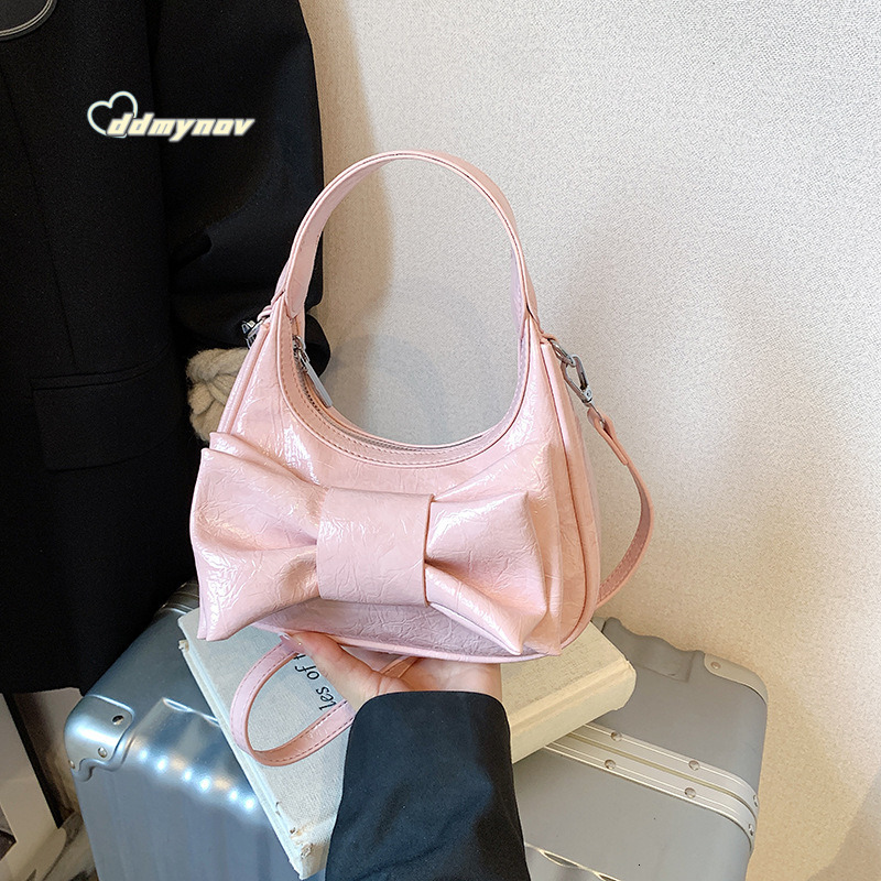 Summer Stylish Bowknot Handbag for Women 2025 New Korean Fashionable Elegant Versatile Shoulder Crossbody Bag Trendy ddmynov ddmynov
