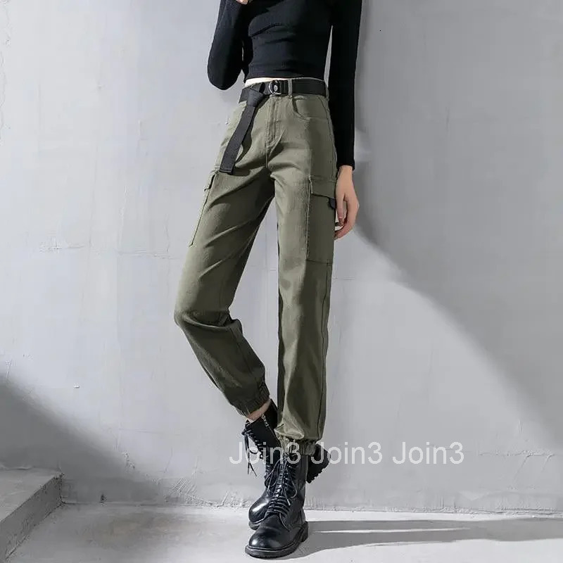 Baggy Korean Fashion Pants for Women Casual Loose Harajuku Trends 2025 Y2k Streetwear Cotton Slacks Original 90s Woman Trousers