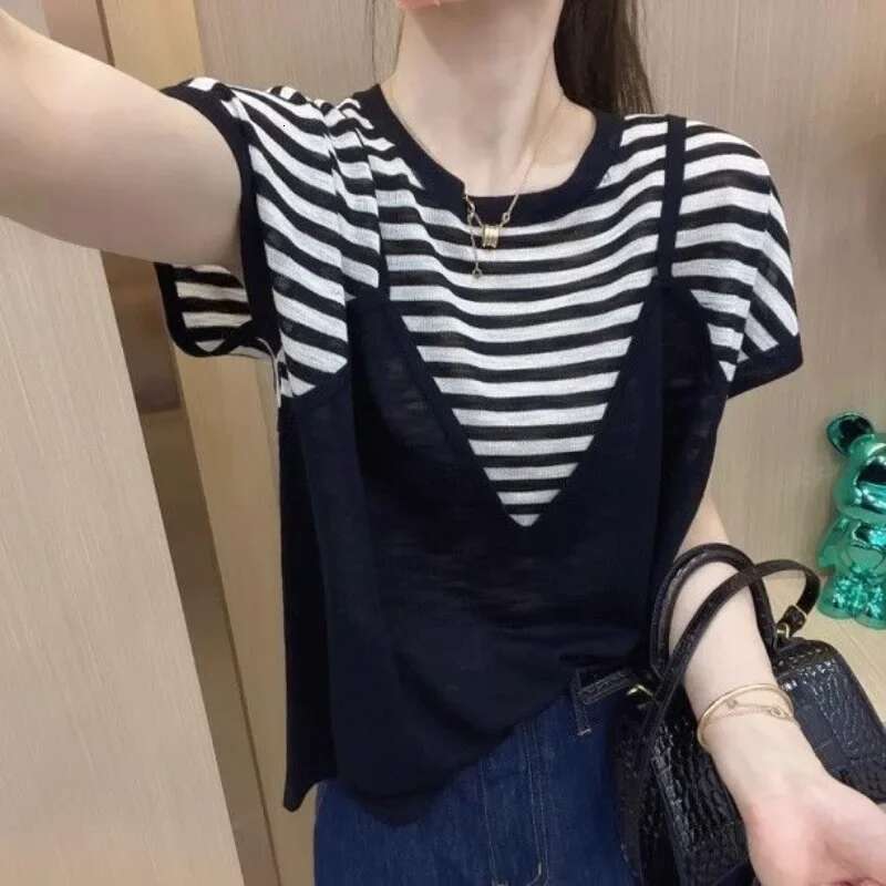 Tops Woman Cotton Baggy T Shirt for Women Short Sleeve Clothing Female Elegant Korean Reviews Many Clothes with Sleeves Pulovers