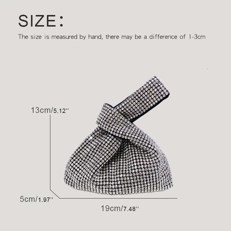 Women's Bags Designer Ladies' Mini Shiny Evening Bags For Women Designer Handbag Purse New In Imitation Dia Chain Strap Shoulder Wrist