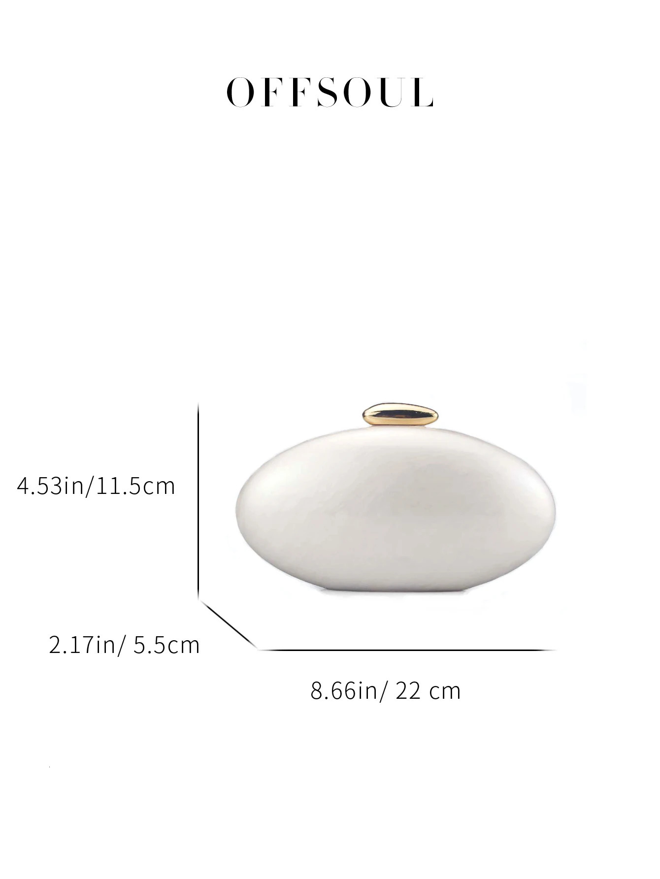French Elegant and Simple Acrylic Goose EggShaped Oval Exquisite Clutch Bag Versatile Dinner Box Womens Bag 250614