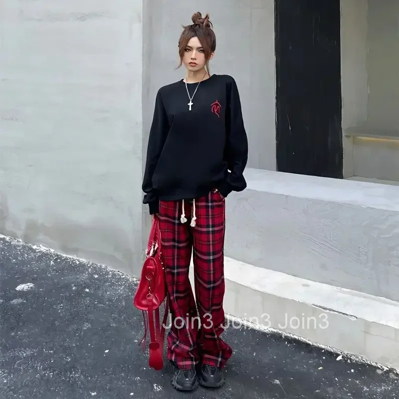 Pants for Women With Pockets Korean Fashion Autumn Winter Woman Trousers Aesthetic High Quality Elastic Chic and Elegant Slacks