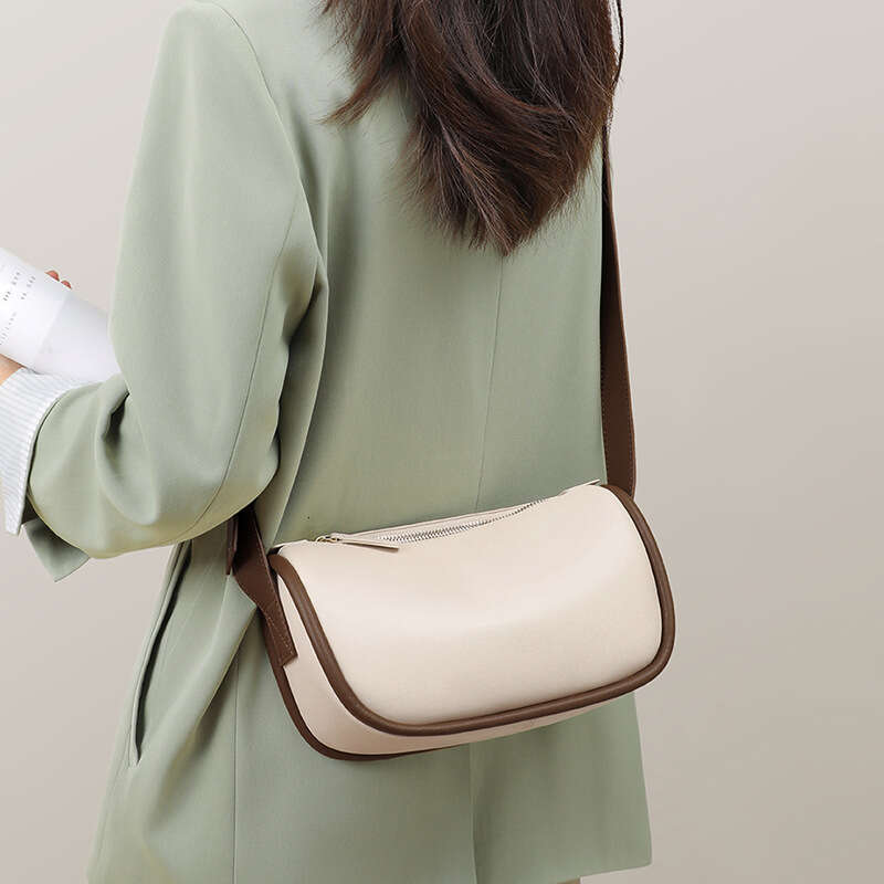 New Women S Dumpling Crossbody Summer Genuine Leather High End Chest Versatile Small Bag Bags